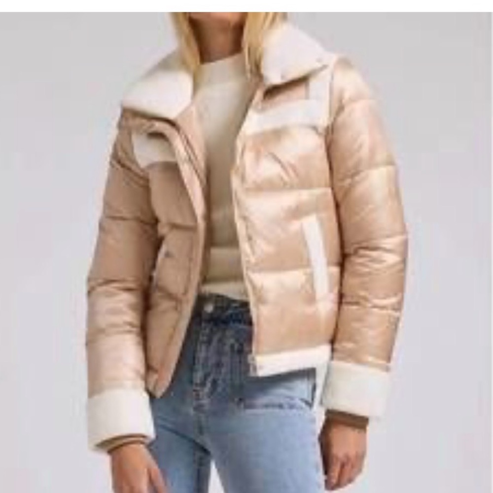 Generation Love Beige Puffer Jacket